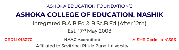 Ashoka College of Education Logo