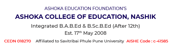 Ashoka College of Education Logo