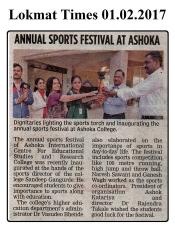 Sport-day Lokmat Times 1-2-17