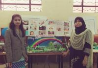 Exhibition of projects prepared by school studenst